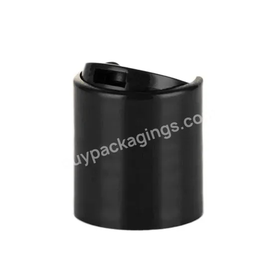 Hot Matte Surface Frost Black Disc Top Cap 24/410,Matte Black Press Cap