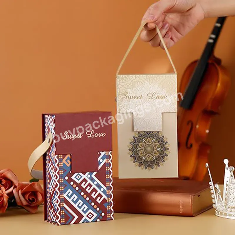 Hot Mini Suitcase Wedding Candy Box Ins Style Luggage Wedding Companion Hand Gift Candy Box