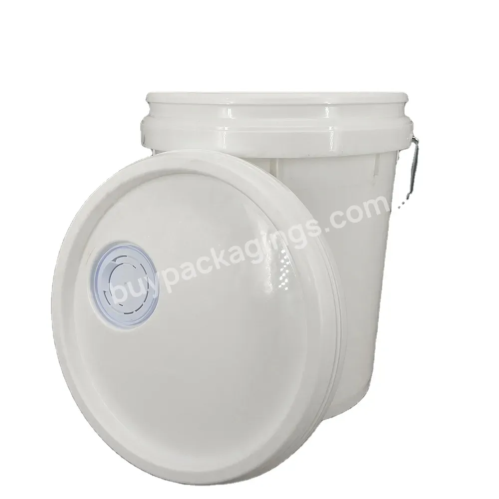 Hot Model 4 Gallon Plastic Bucket With Handle And Lid With Metal Filling Spout,18l Lubricant Pail,18l Oil Pail