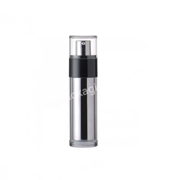 Hot Oem 30ml 45ml Acrylic Airless Lotion Bottle Empty Cosmetic Bottle Factory