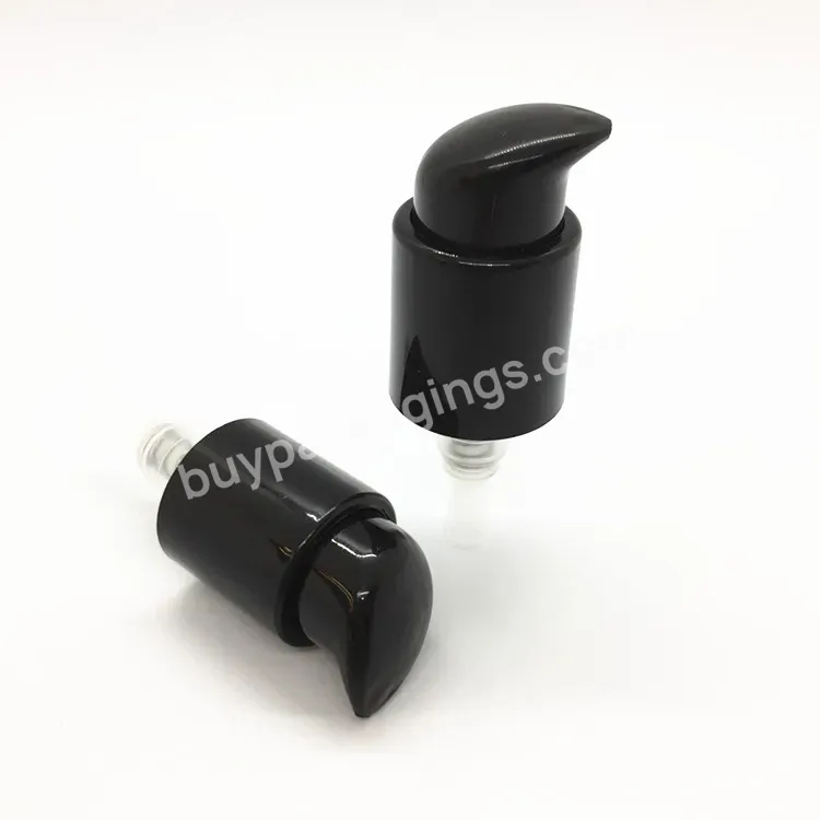 Hot Oem Custom 24/410 Smooth Closure Black Pp Skin Care Treatment Cream Pump Manufacturer/wholesale