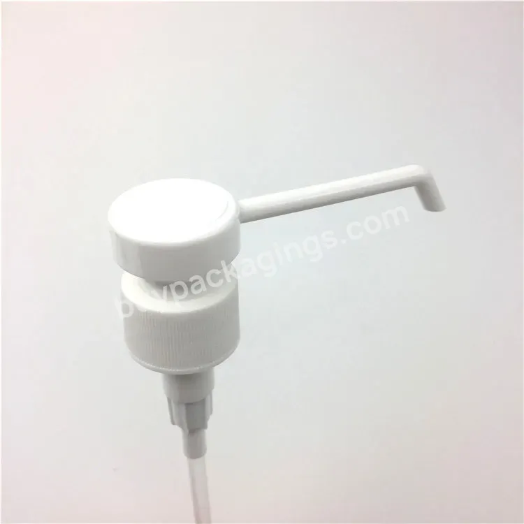 Hot Oem Custom 28/410 Hand Long Nozzle White Ribbed Mist Sprayer Lotion Pump Manufacturer/wholesale