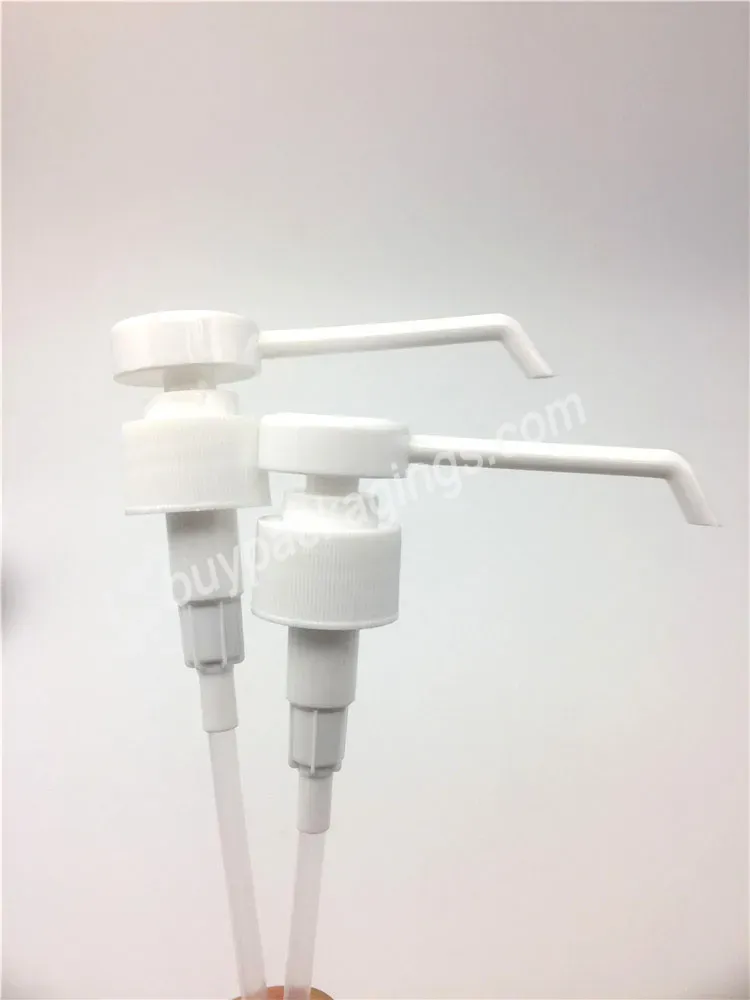 Hot Oem Custom 28/410 Hand Long Nozzle White Ribbed Mist Sprayer Lotion Pump Manufacturer/wholesale