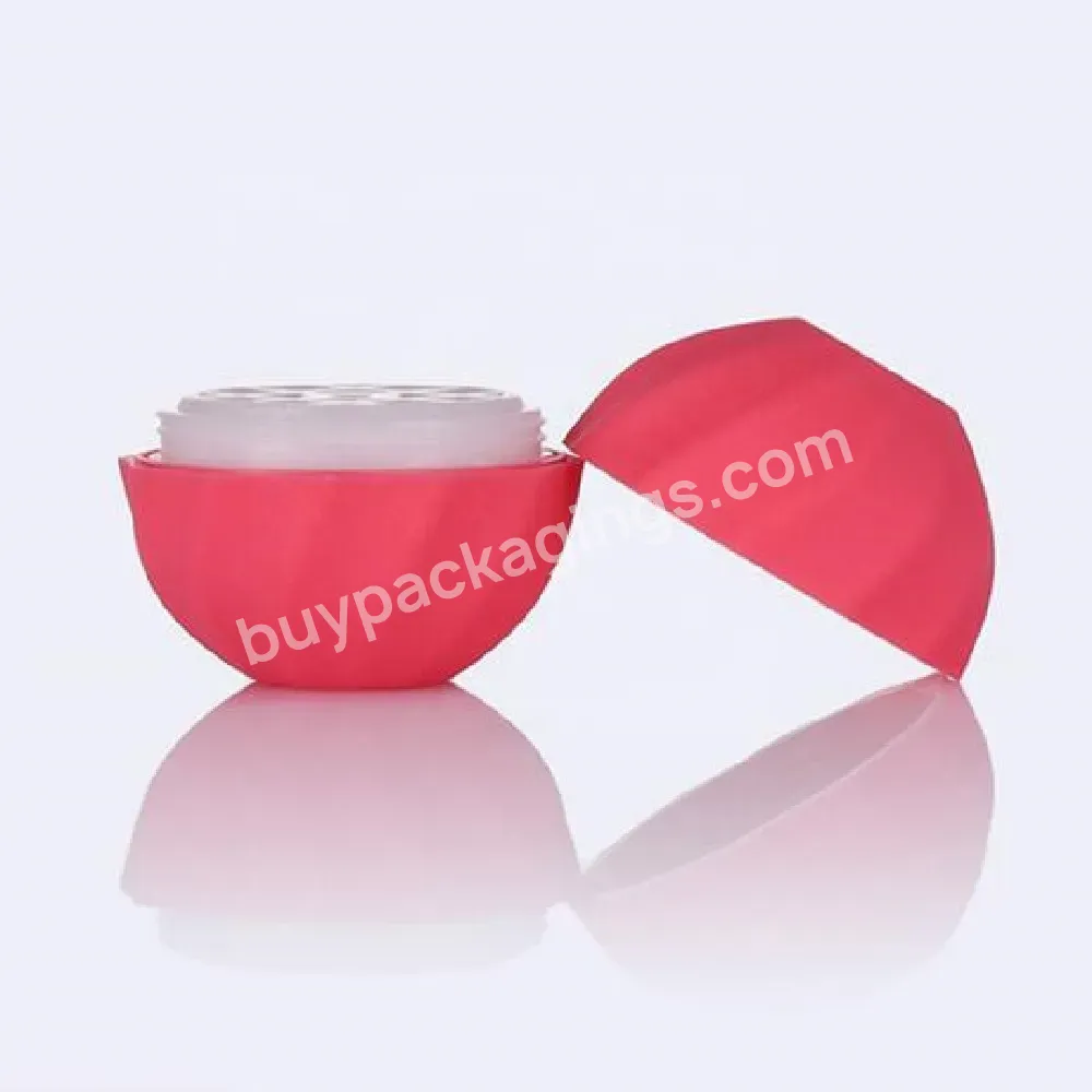 Hot Oem Custom 7g Ball Shape Lip Balm Stick Container