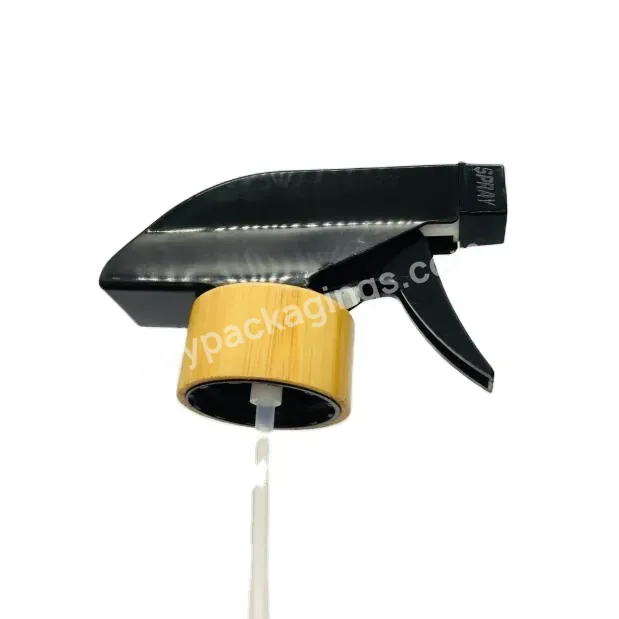 Hot Oem Custom Black Bamboo Quality 28/400 28/410 28/415 Customized Plastic Trigger Sprayer Manufacturer/wholesaler