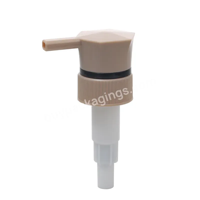 Hot Oem Custom High Quality 33/410 Dispensing Lotion Pump Pink Shampoo Plastic Pump