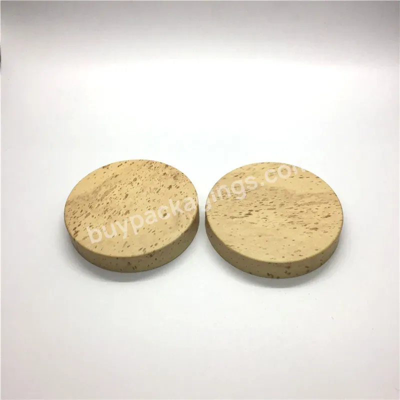 Hot Oem Custom High Quality 89/400 Wood Grain Wide Mouth Jar Lid Plastic Lid For Jar