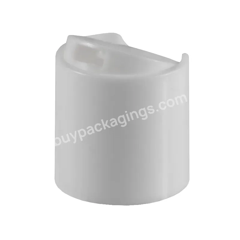 Hot Oem Fast Delivery White Plastic Disc Top Cap 24/410