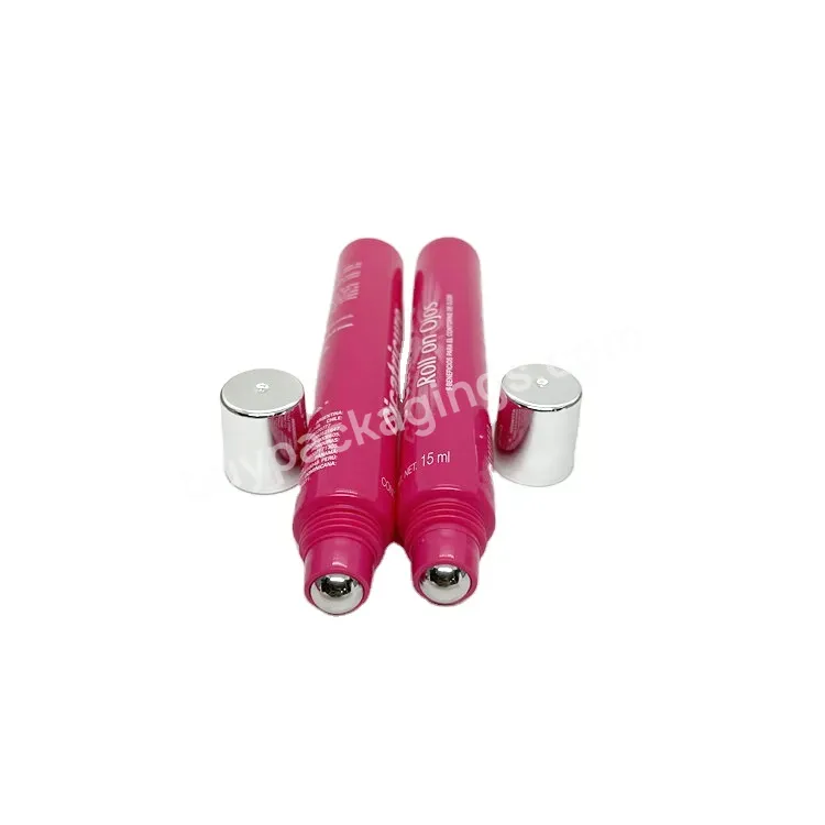 Hot Oem Hot Sale 15ml Roller Ball Tube For Roll On Deodorant Cosmetic Packaging Commodity Skincare Tube - Buy Roller Tube,Roll On Tube,Skincare Tube.