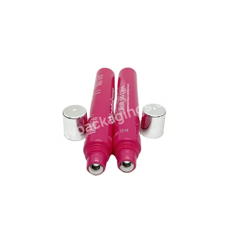 Hot Oem Hot Sale 15ml Roller Ball Tube For Roll On Deodorant Cosmetic Packaging Commodity Skincare Tube