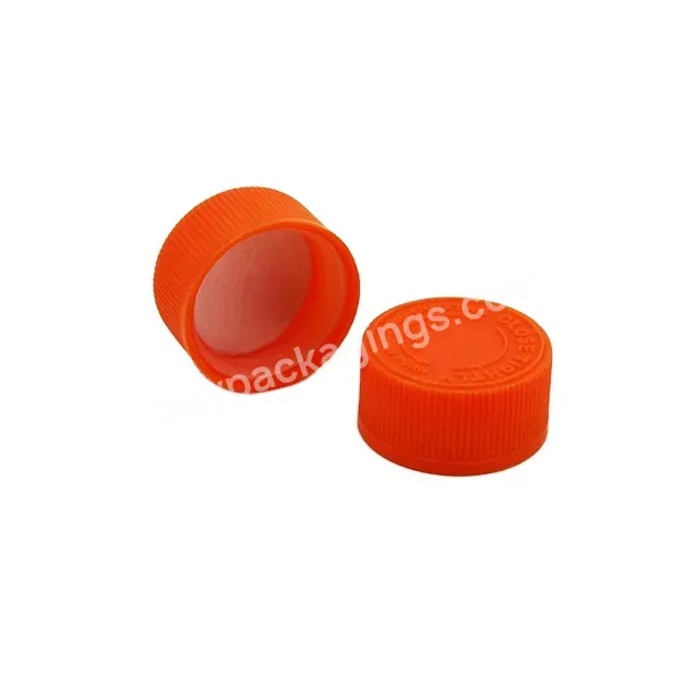 Hot Oem Logo 28/410 Childproof Screw Cap,Orange Color Cr Cap Lid Manufacturer/wholesale