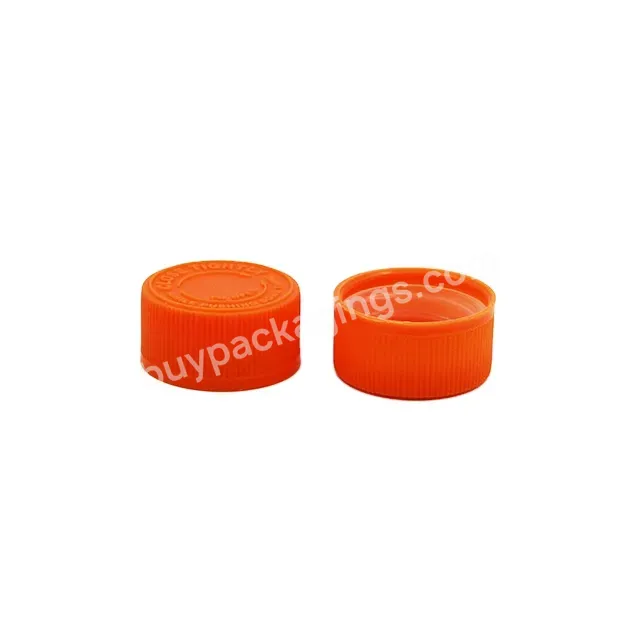 Hot Oem Logo 28/410 Childproof Screw Cap,Orange Color Cr Cap Lid Manufacturer/wholesale