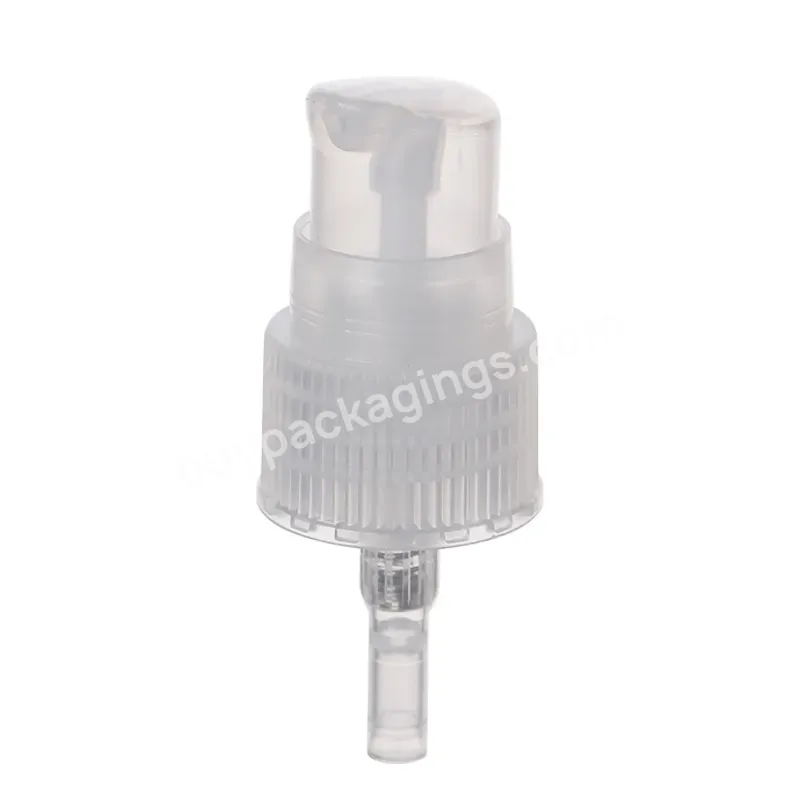 Hot Oem Logo Wholesale 24/410 Ribbed Black Plastic Serum Dispenser Pump