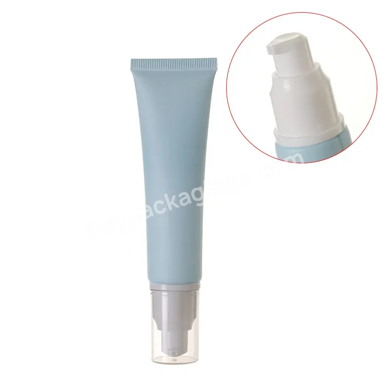 Hot Oem Plastic Cosmetic Tube With Airless Pump - Buy Plastic Tube With Pump,Airless Pump Tube,Lotion Pump Tube.