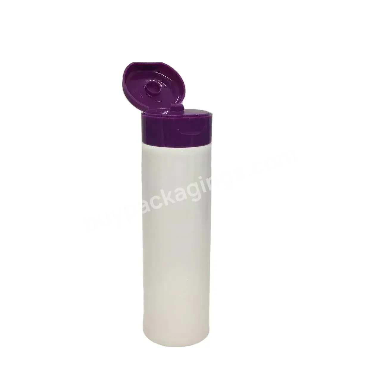 Hot Oem Plastic Empty Pe Cosmetic Tube With Flip Top Lid Logo Printing