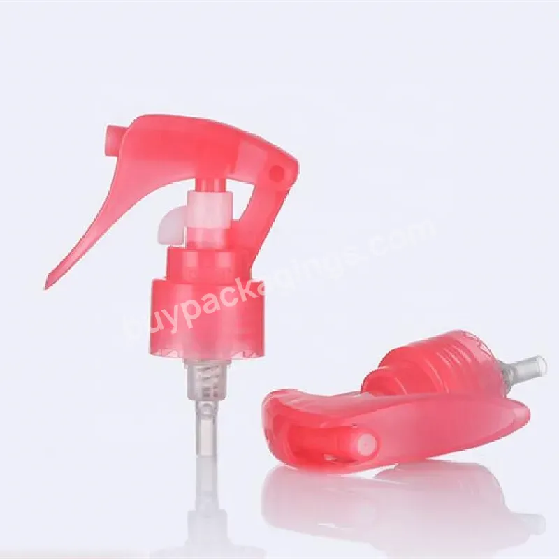 Hot Oem Rts 24/28mm Small Mini Pink Plastic Fine Mist Water Trigger Sprayer