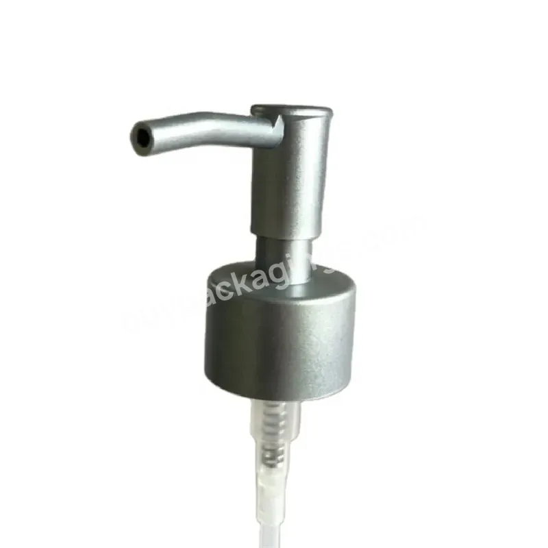 Hot Oem Rts 28mm 28/410 Matte Silver Finish Long Nozzle Plastic Soap Liquid Lotion Dispenser Pump