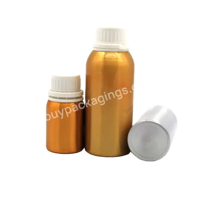 Hot Oem Rts Factory Sell Custom Aluminum Empty 500ml Oil Essential Bottle Manufacturer Wholesale