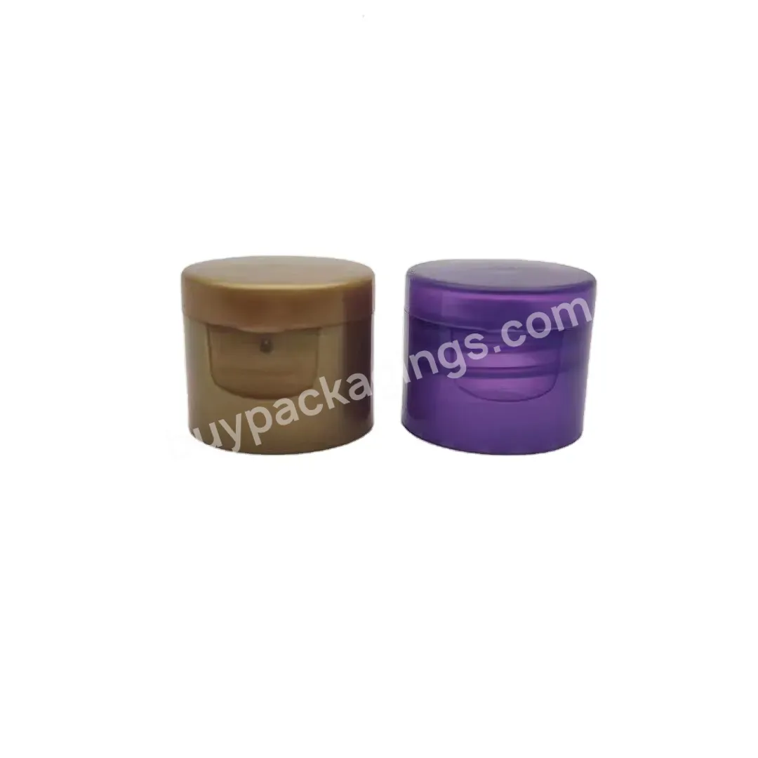 Hot Oem Rts Wholesale Flip Top Cap Non-spill For Plastic Bottle 24mm