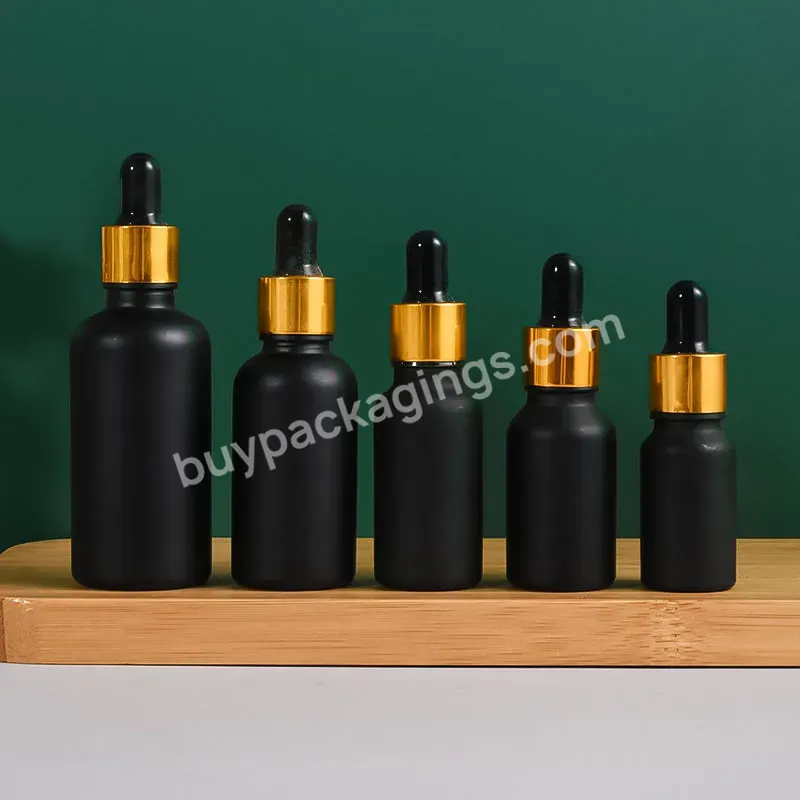 Hot Popular Glass Dropper Bottle For 10ml 30ml Face Skin Care Essential Oil