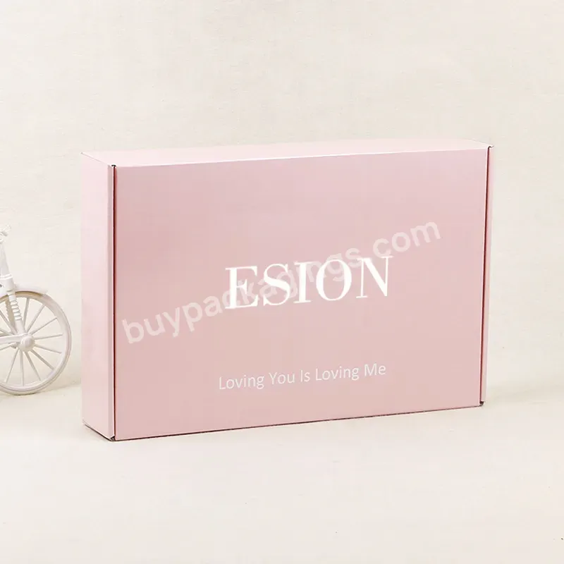 Hot Popular Good Looking Wonderful Selling All Over The World High Class Brand Pink Mailer Boxes