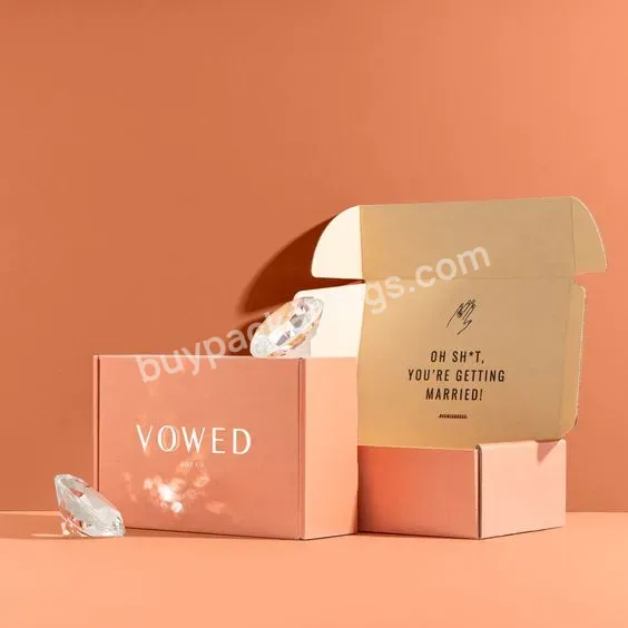 Hot Popular Mailer Shipping Paper Box For Small Business Creative Cardboard Packaging Box