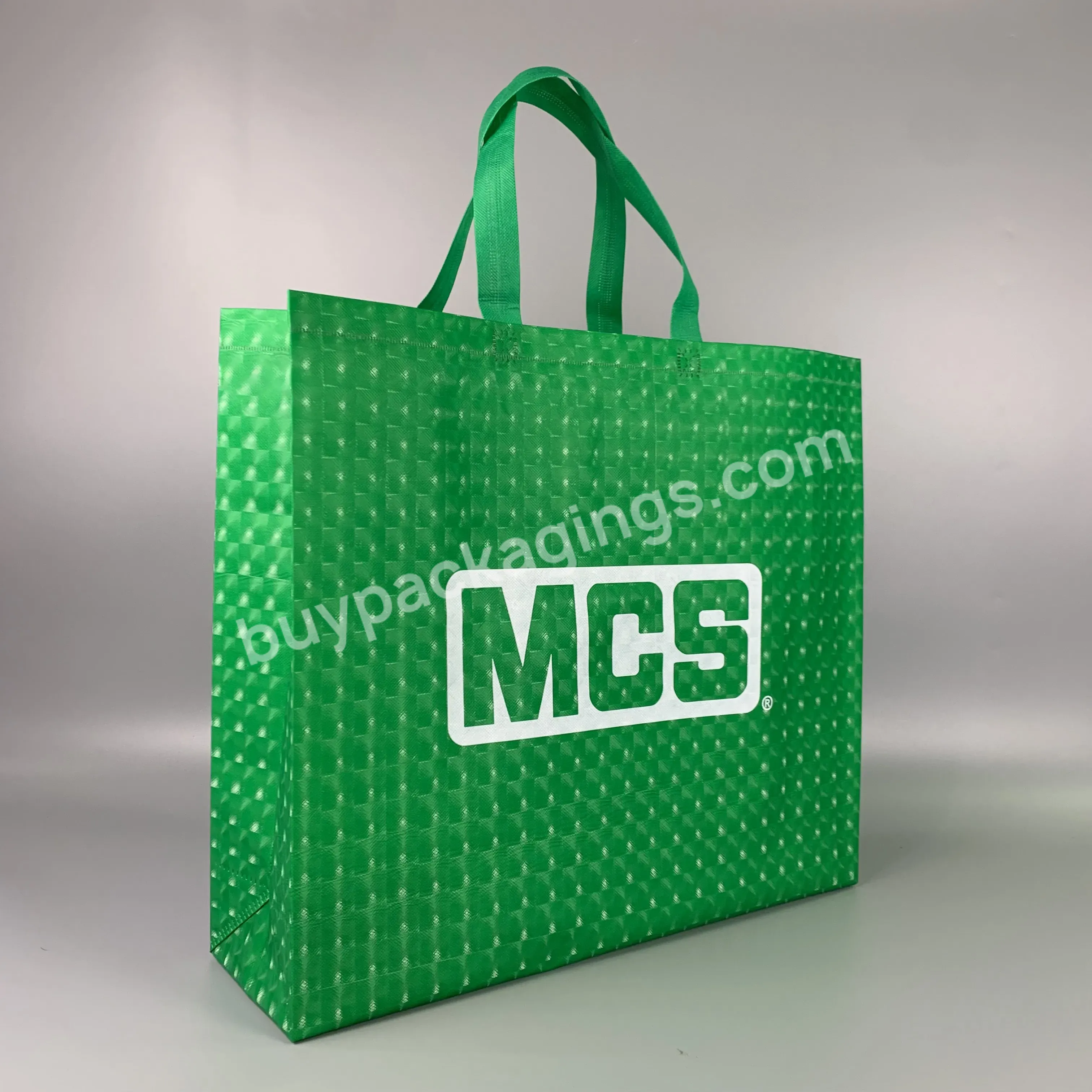 Hot Promotion Tough Recyclable Shopping Bag Customized Anti-water Non Woven Bag With Logo For Packing