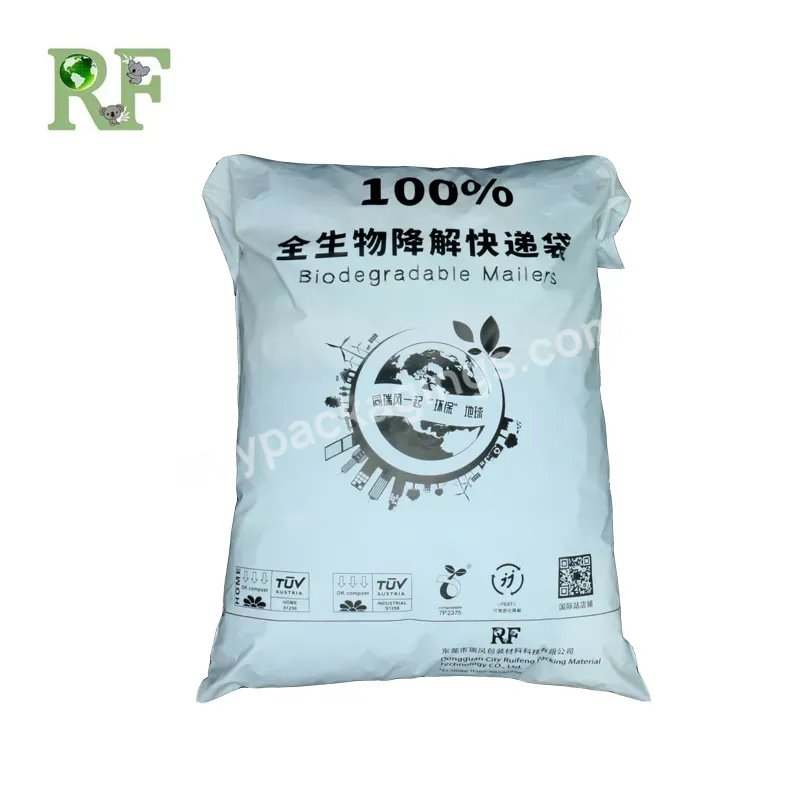 Hot Sale 100% Biodegradable Mail Shipping Bag Bioplastic Shopping Bag Postage Bags