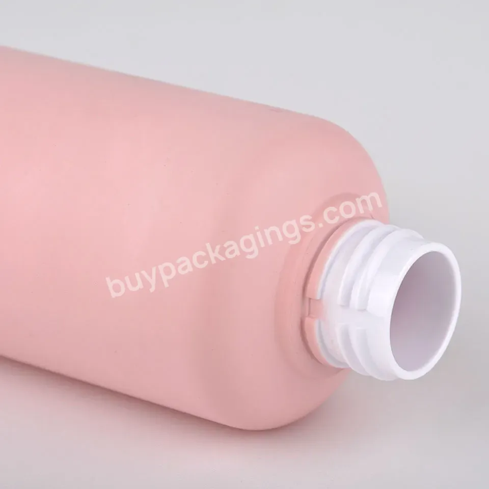 Hot Sale 120ml Baby Skincare Lotion Facial Round Shoulder Bottle With Lotion Pump Empty Custom Capacity Pink Pet Cover Bottle