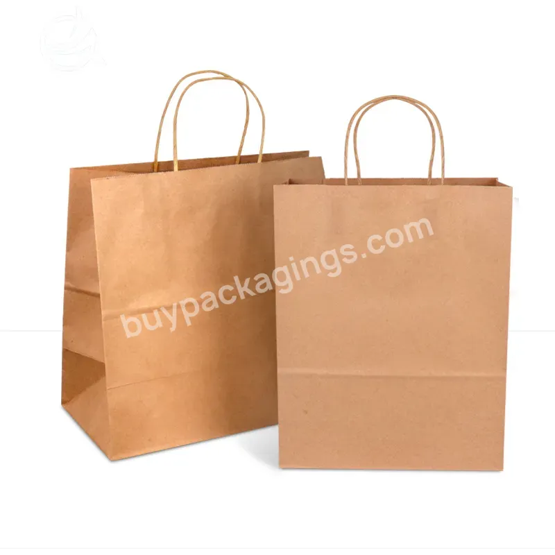 Hot Sale 130g Cheap Christmas Gift Bags Paper Shopping Bag