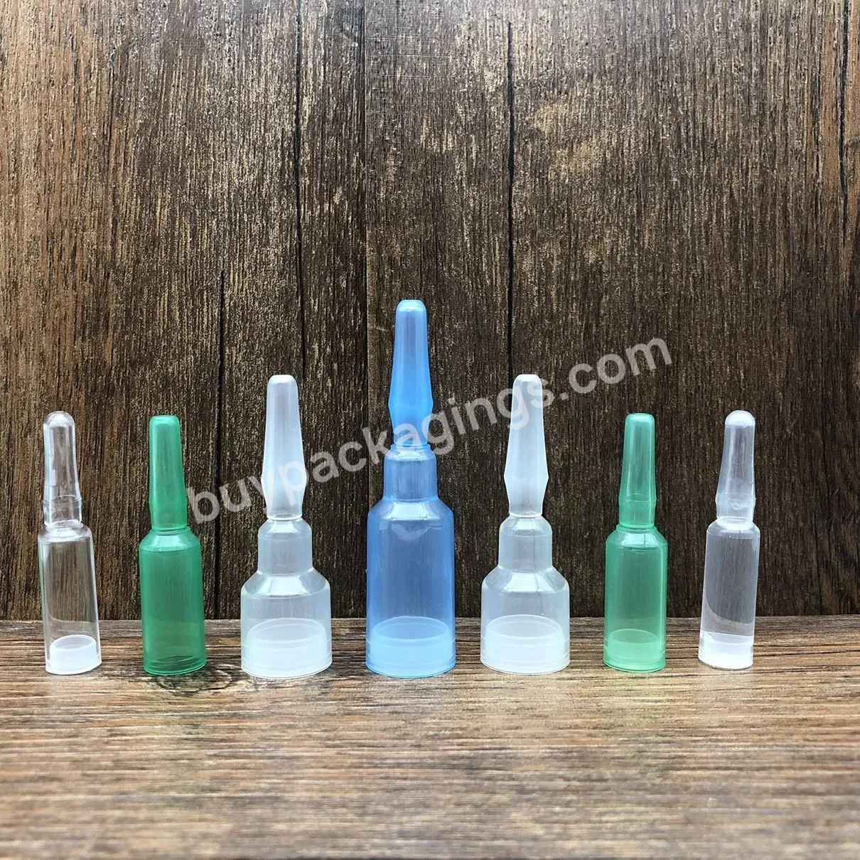 Hot Sale 1.5ml 3ml 5ml Twist Off Plastic Ampoule Bottle Essential Oil Essence Ampoule Bottle