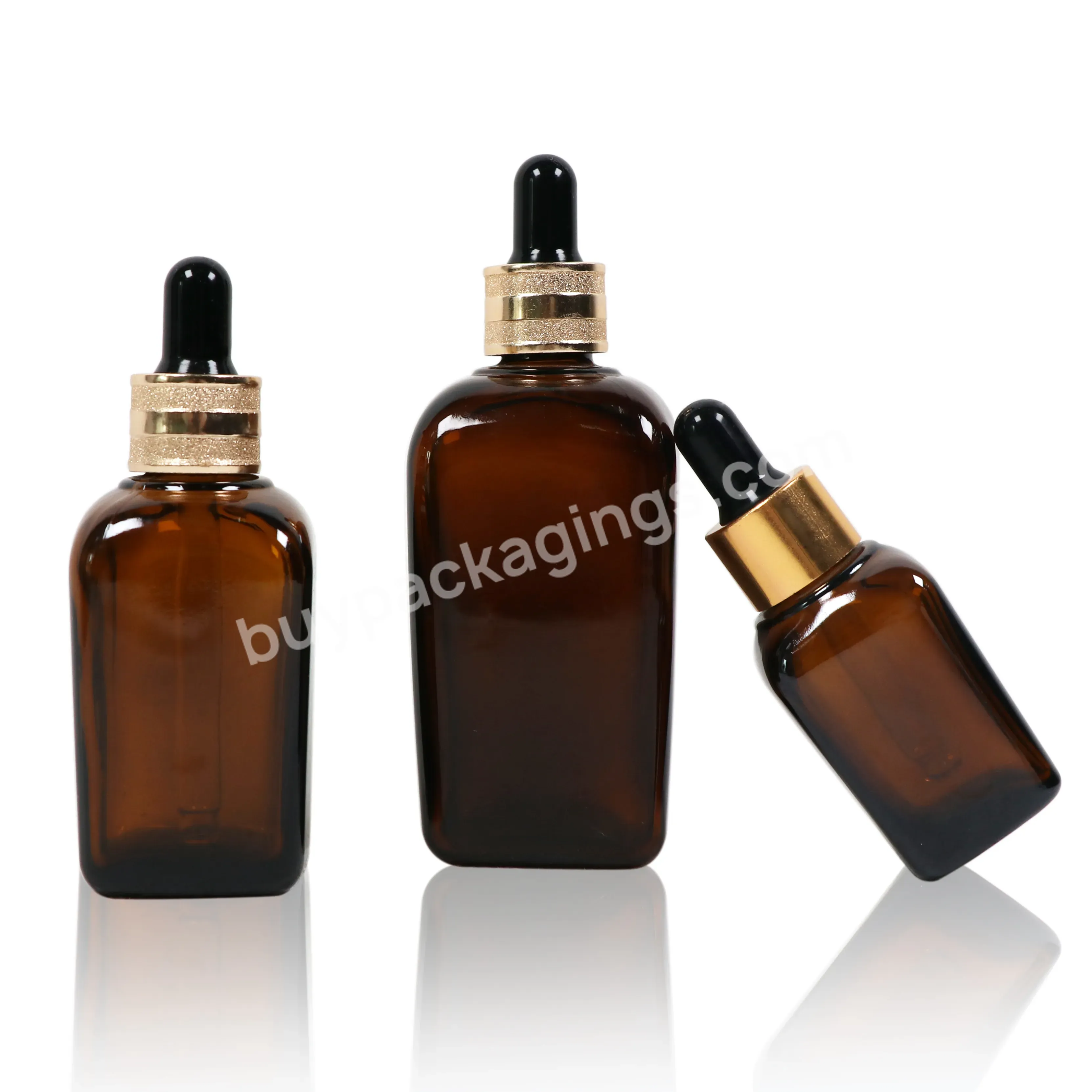 Hot Sale 1oz 10ml 20ml 30ml 50ml 100ml Amber Essential Oil Glass Dropper Bottle With Pipette