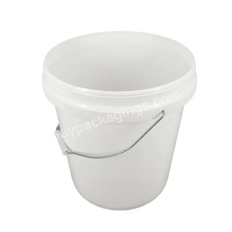 Hot Sale 20l Plastic Bucket With Handle And Lids Food Grade 5 Gallon Bucket