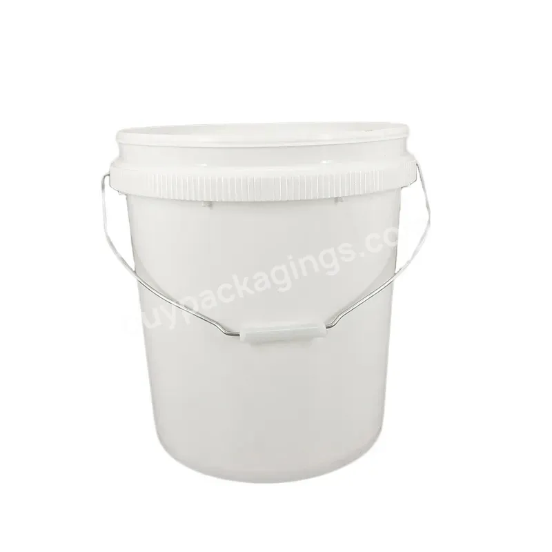 Hot Sale 20l Plastic Bucket With Handle And Lids Food Grade 5 Gallon Bucket