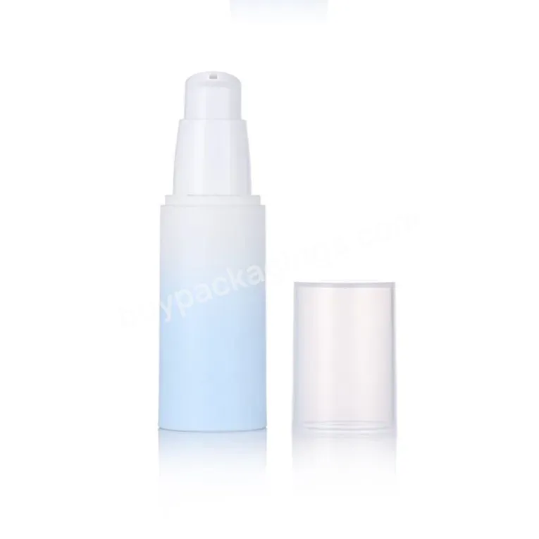 Hot Sale 20ml 30ml 40ml 50ml Pp Plastic Vacuum Bottle Empty Cosmetic Cream Airless Bottle Factory