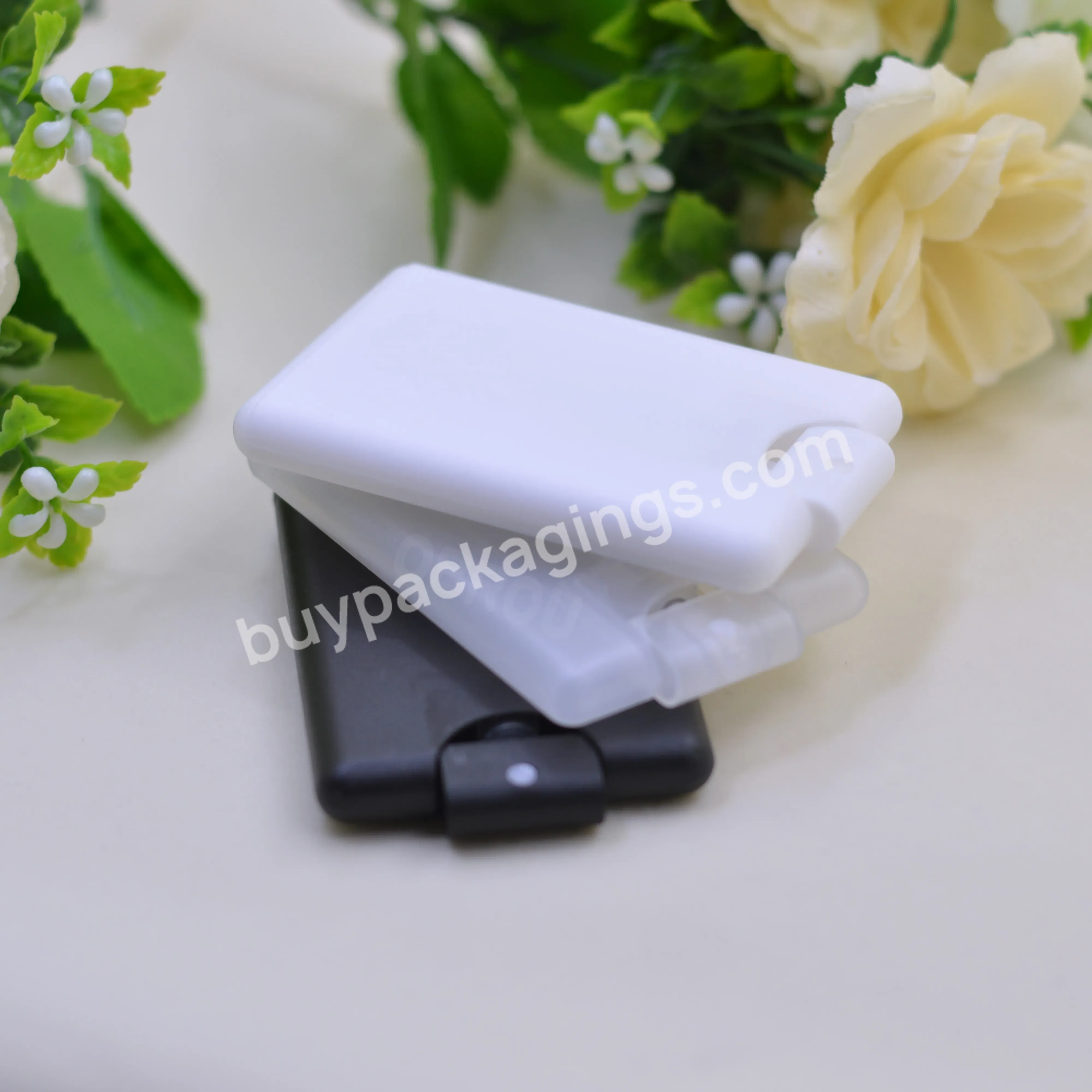 Hot Sale 20ml Plastic Credit Card Pocket Size Perfume Mist Spray Bottle For Hand Sanitizer Sprayer