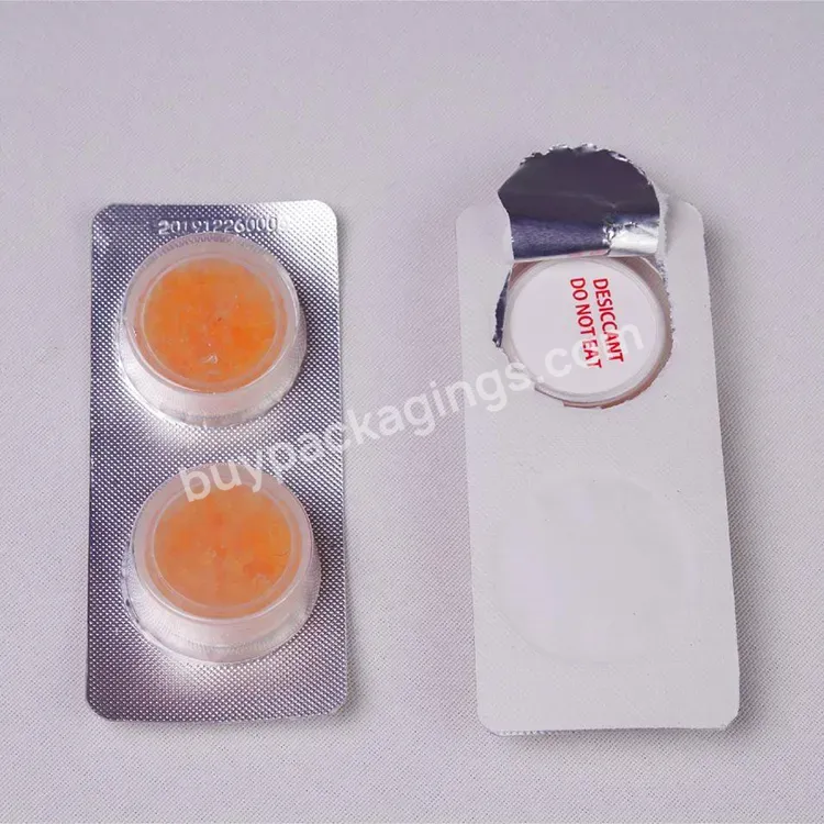 Hot Sale 3g Hearing Aid Blister Package Silica Gel Desiccant Capsule Hearing Aid Desiccant - Buy Silica Gel Desiccant For Hearing Aid,Silica Gel Color Change Desiccant,Desiccant For Audiphone.