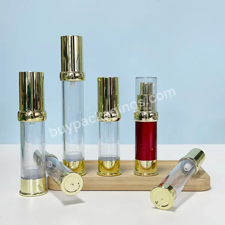 Hot Sale 50ml 80ml 100ml Cosmetic Airless Cream Bottle Plastic Luxury Airless Pump Bottle - Buy 150ml Airless Bottle,Resistant Luxury Airless Pump Bottle With Pump,Airless Pump Bottle 5 Ml.