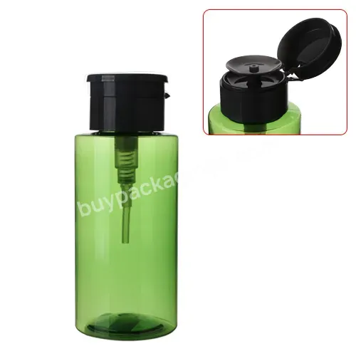 Hot Sale 60ml 150ml Makeup Removing Lotion New Type Plastic Pet Bottle Nail Polish Remover Press Bottle