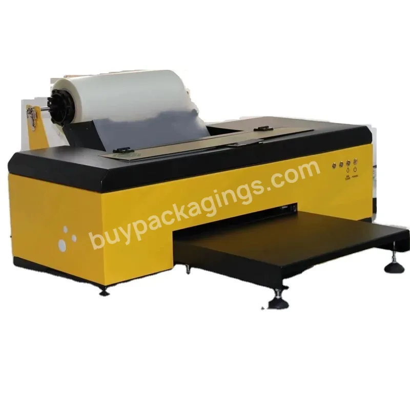 Hot Sale A3/a4 Sheet 30cm*100m Roll Film Dtf Printer With 1390/l1800 Printhead For Automatic T-shirts Transfer Printing