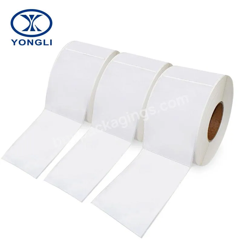 Hot Sale Blank White Direct Thermal Shipping brother dk Label , 4 inch x 6 inch , 1000 Pieces Per Rolls