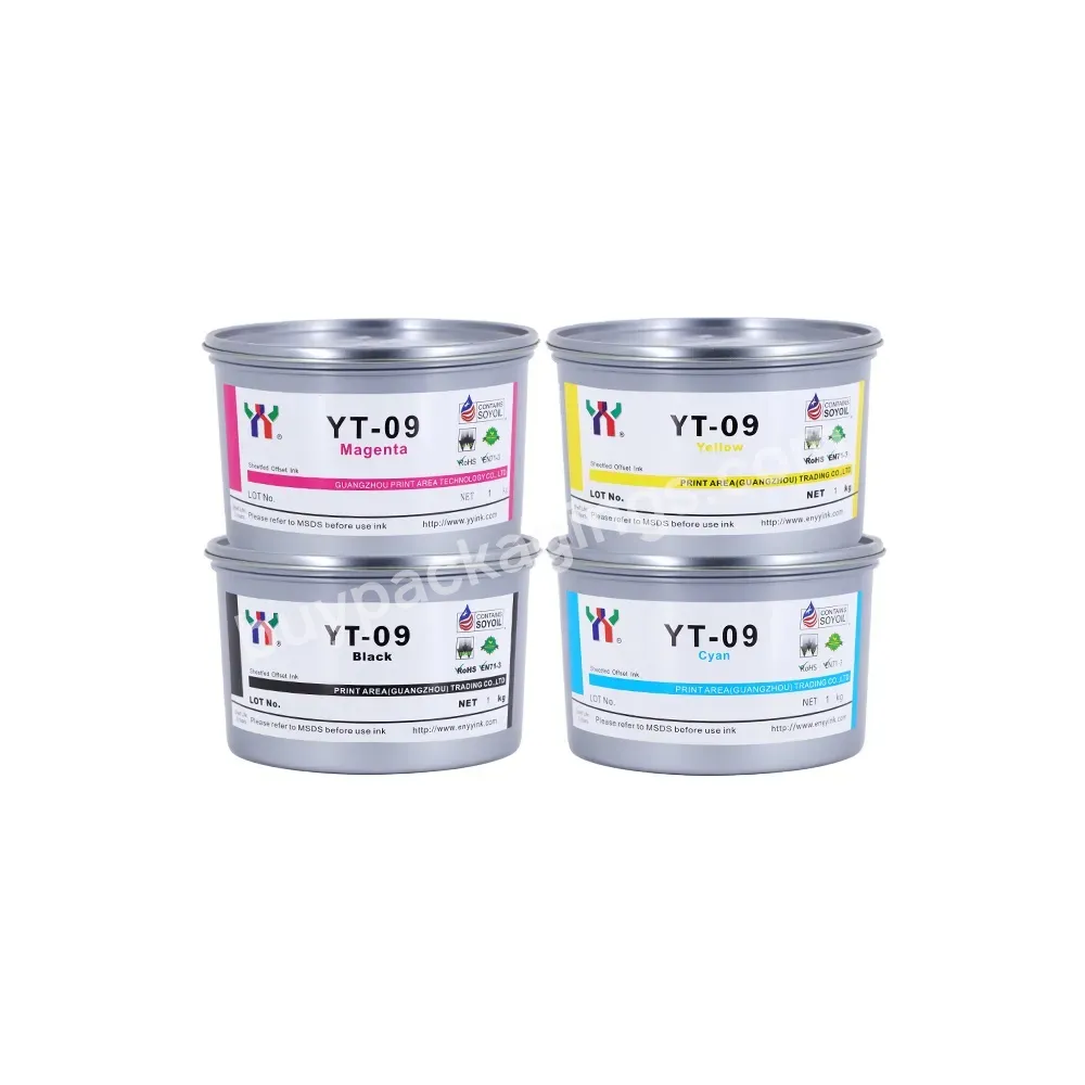 Hot Sale Ceres Yt-09 High Gloss Offset Printing Ink/sheet-fed Offset Printing Ink,1kg/can