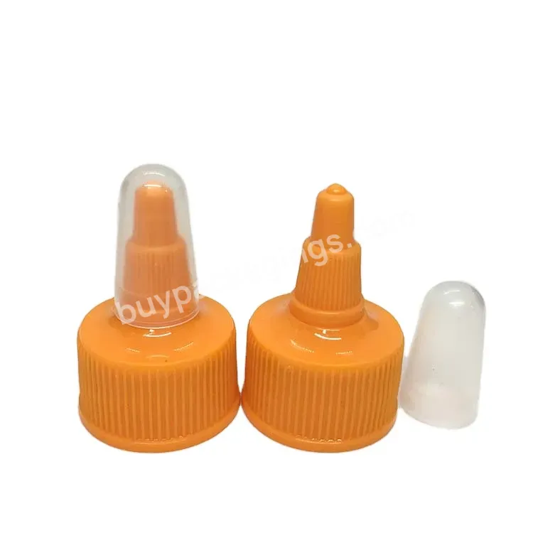 Hot Sale Cheap Pp Cap Custom Plastic Squeeze Tomato Honey Sauce Ketchup Bottle Twist Off Spout Cap