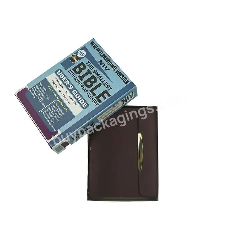 Hot sale China Wholesale Bible with magnetic buckle PU leather bible cover