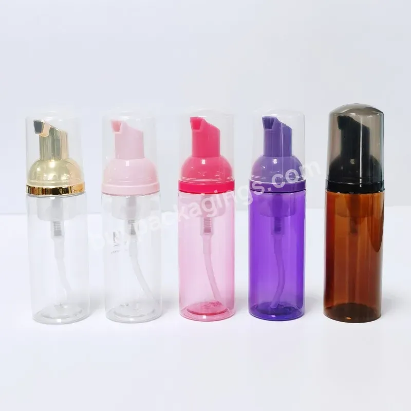 Hot Sale Cosmetic Foam Pump Bottle Mousse Bottle 50ml Cosmetic Plastic Bottle