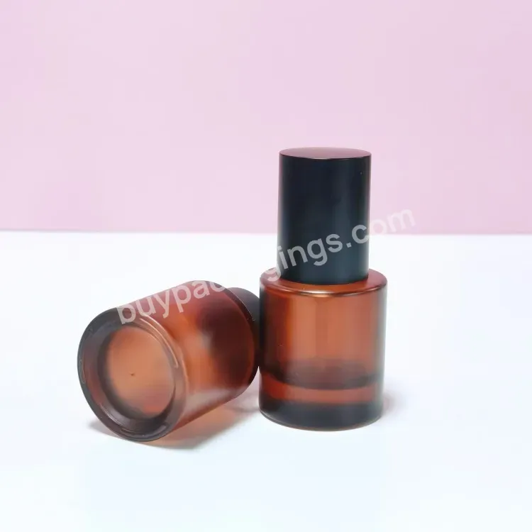 Hot Sale Cosmetic Packaging Thick Bottom 30 Ml Serum Bottle Essential Oil Glass Dropper Bottle Oil Glass Bottle