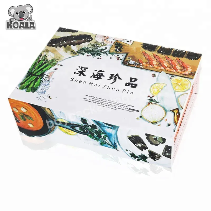 Hot Sale Custom Best Price Portable Corrugated Frozen Food Box Packaging