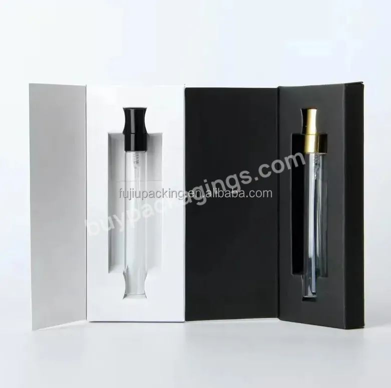 Hot Sale Custom Full Color Printed Cardboard 10ml Oil Perfume Bottle Gift Paper Box With Fill Wholesale