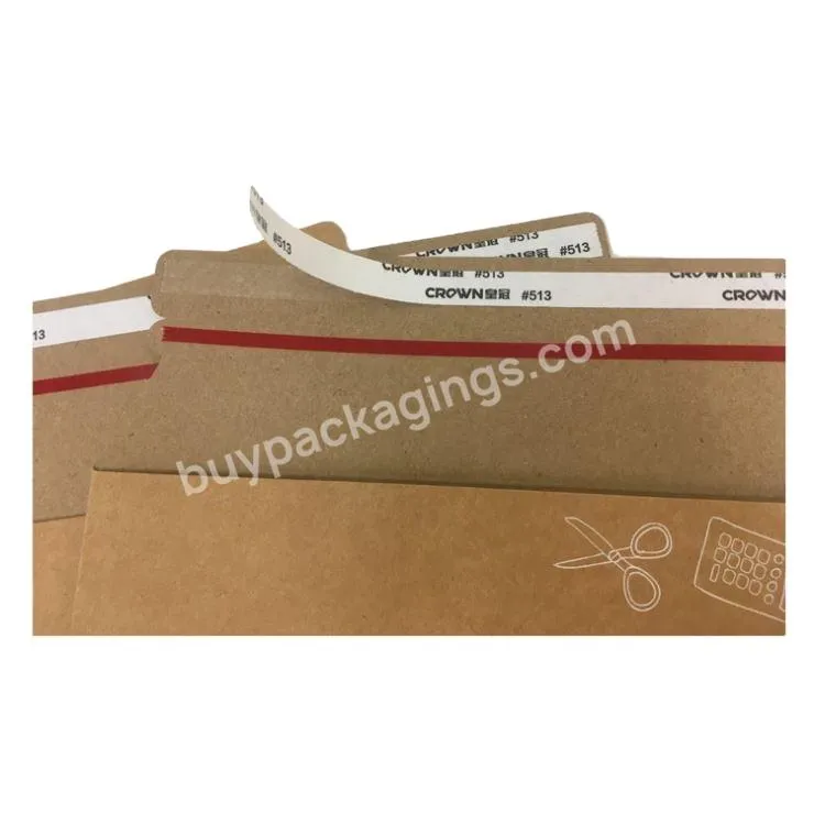Hot Sale Custom Hard Regenerated Kraft Paper for Envelope Gifts Packaging Bags