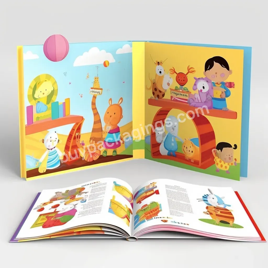 Hot Sale Custom Kids Book Children English Story Board Book Printing Service